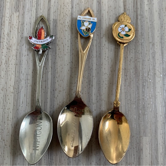 Set of Candidan Souvenir Spoons - Picture 5 of 6